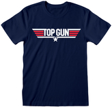 Pánské tričko Top Gun: Logo (XL) navy bavlna
