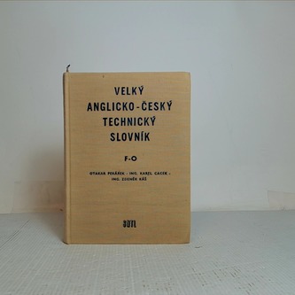 Velký Anglicko-Český technický slovník