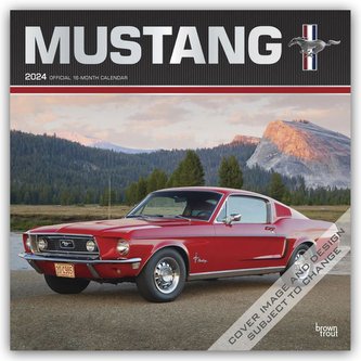 Mustang - Ford Mustang 2024 - 16-Monatskalender