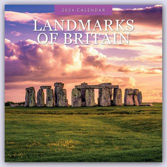Landmarks of Britain - Sehenswürdigkeiten Großbritanniens 2024 - 16-Monatskalender