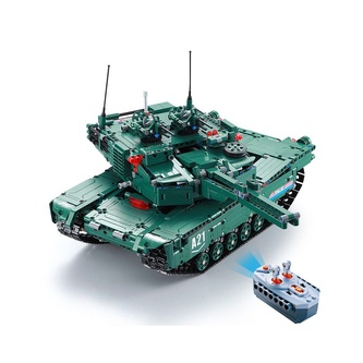 CaDA DETECH  RC stavebnice  M1A2 Abrams 2v1 1498 dílů 1:20