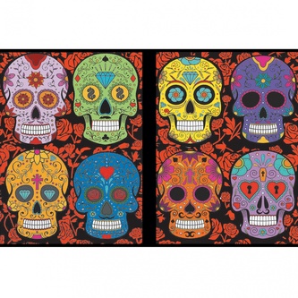 Colorvelvet Sametové desky Lebka Colorvelvet Sametové desky Lebka