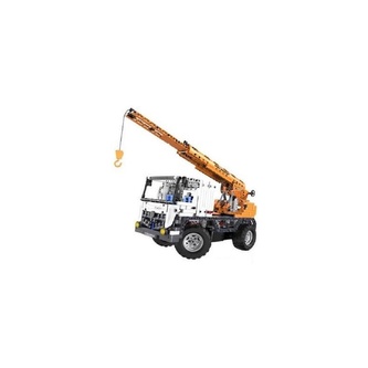 DOUBLE E RC stavebnice jeřáb a odtahovka 1:14