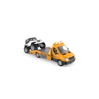 Double E RC auto odtahovka Sprinter a džíp 1:18