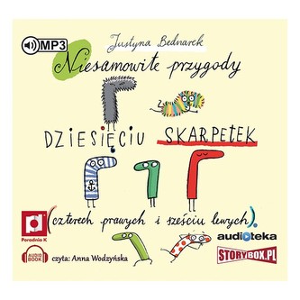 CD MP3 Niesamowite przygody dziesięciu skarpetek