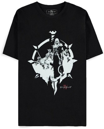 Tričko Diablo IV - Necromancer Sigil L