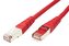 Patch kabel S/FTP Cat 6, 15m - červený