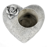 Srdce - obal,  polyresin.