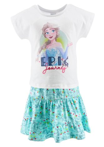 KOMPLET TRIČKO A  SUKNĚ FROZEN - velikost 6