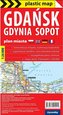 Plastic map Gdańsk Gdynia Sopot 1:26 000 w.2023