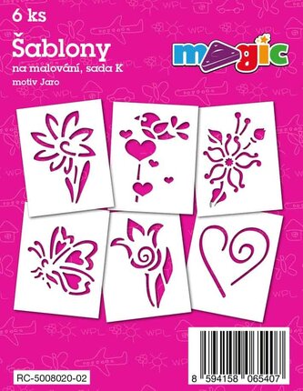 MAGIC papierové šablóny na maľovanie JAR