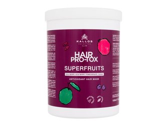 Kallos Cosmetics Hair Pro-Tox Maska na vlasy Superfruits Antioxidant Hair Mask 1000 ml pro ženy