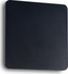 LED Nástěnné svítidlo Ideal Lux Cover AP1 square big nero 195773 hranaté černé 20cm