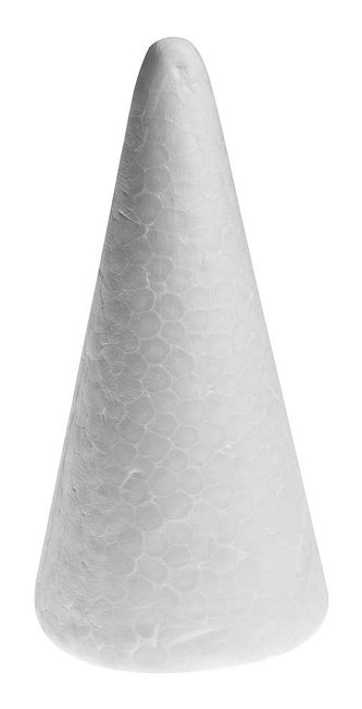 Stożki styropianowe 20cm 6szt