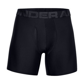 Pánske Boxerky Tech 6 in 2 pack Black - Under Armour - Velikost: S