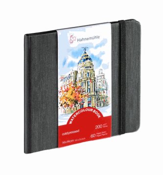 Akvarelová kniha HHM celuloza 200g 14x14cm