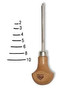 Rydlo Stubai 5812 – šířka 3mm