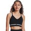 Podprsenka Seamless Low Long Black - Under Armour - Velikost: L