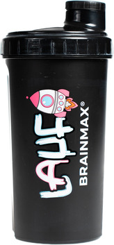 Lauf plastový shaker (šejkr), černý, 700 ml