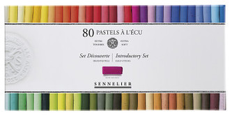 Sada suchých pastelů Sennelier 80 polovičních