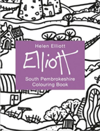 Helen Elliott Concertina Colouring Book: South Pembrokeshire