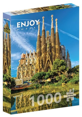 Puzzle 1000 Sagrada Familia/Barcelona/Hiszpania