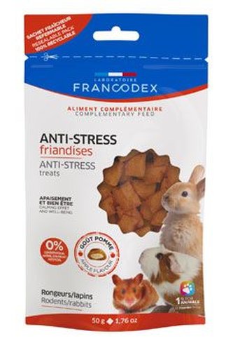 Francodex Pochoutka Anti-stress pro hlodavce 50g