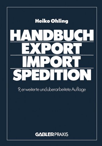 Handbuch Export ¿ Import ¿ Spedition