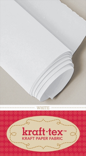 kraft-tex (TM) Roll 18 x 1.63 Yards White