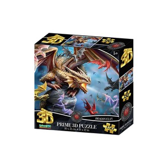 3D puzzle - Dračí klan 150 dílků