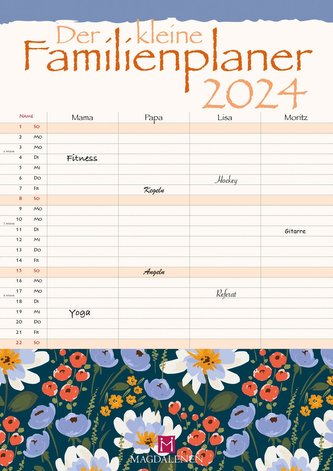 Der kleine Familienplaner 2024