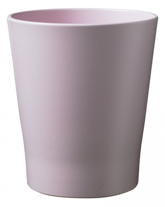 Keramický květináč na orchideje Merina Pretty 15x13 cm světle růžový matný