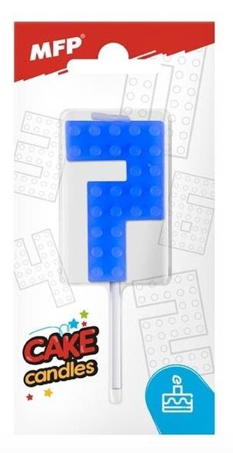 Dortová svíčka MFP blok č. 7 modrá