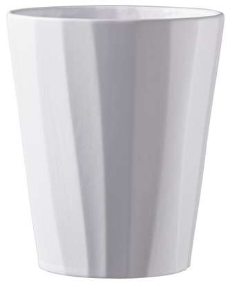 Keramický květináč na orchideje Umea Pure 15x13 cm bílý matný