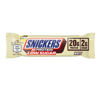 Snickers Hiprotein Low Sugar 57 g white chocolate (bílá čokoláda)