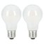 Xavax LED Filament žárovka, E27, 806 lm (nahrazuje 60 W), teplá bílá, matná, 2 ks v krabičce