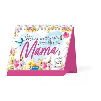 Trötsch Aufstellkalender Meine weltbeste Mama 2024