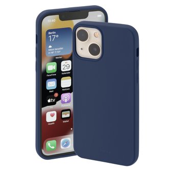 Hama Finest Feel, kryt pro Apple iPhone 14 Plus, tmavě modrý