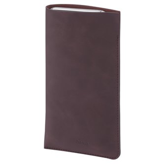 Hama Soft Elegance, pouzdro na mobil, velikost XL, baklažánové