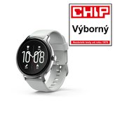 Hama Fit Watch 4910, sportovní hodinky, pulz, oxymetr, kalorie, vodě odolné, šedé