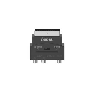Hama redukce SCART na 3 cinch AV + S-video, IN/OUT