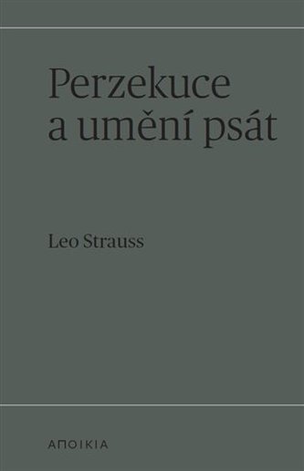 Perzekuce a umění psát Perzekuce a umění psát