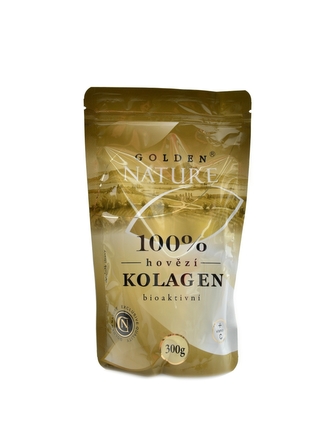 Golden Nature - Hovězí kolagen bioaktivní kolagenní peptidy 300 g