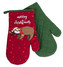 Kuchyňské rukavice chňapky LOVELY CHRISTMAS červená 18x30 cm Essex