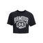 T-shirt Collegiate Crest Crop SS Grey - Under Armour - Velikost: XS