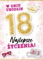 Karnet Urodziny 18