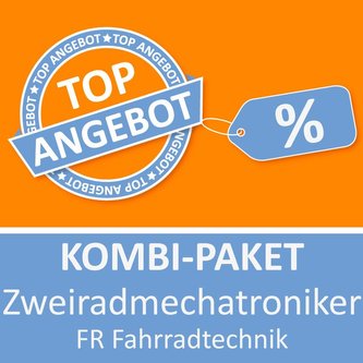 Zweiradmechatroniker FR Fahrradtechnik Lernkarten. Kombi-Paket
