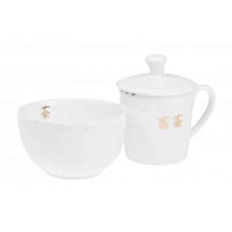 Oxalis Tea taster Cha - porcelánový set na ochutnávku