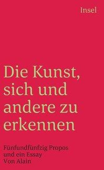 Die Kunst, sich und andere zu erkennen