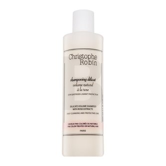 Christophe Robin Delicate Volumizing Shampoo vyživující šampon pro jemné vlasy bez objemu 250 ml